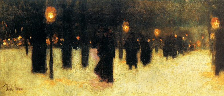 Across the Common on a Winter Evening: 1885-86
